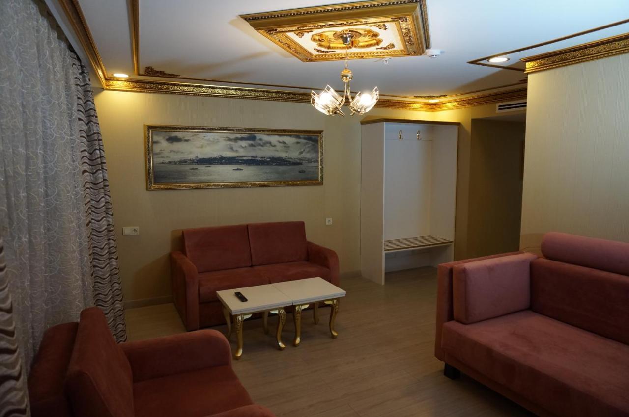 Phosphorion Hotell Istanbul Exteriör bild A living room in a hotel
